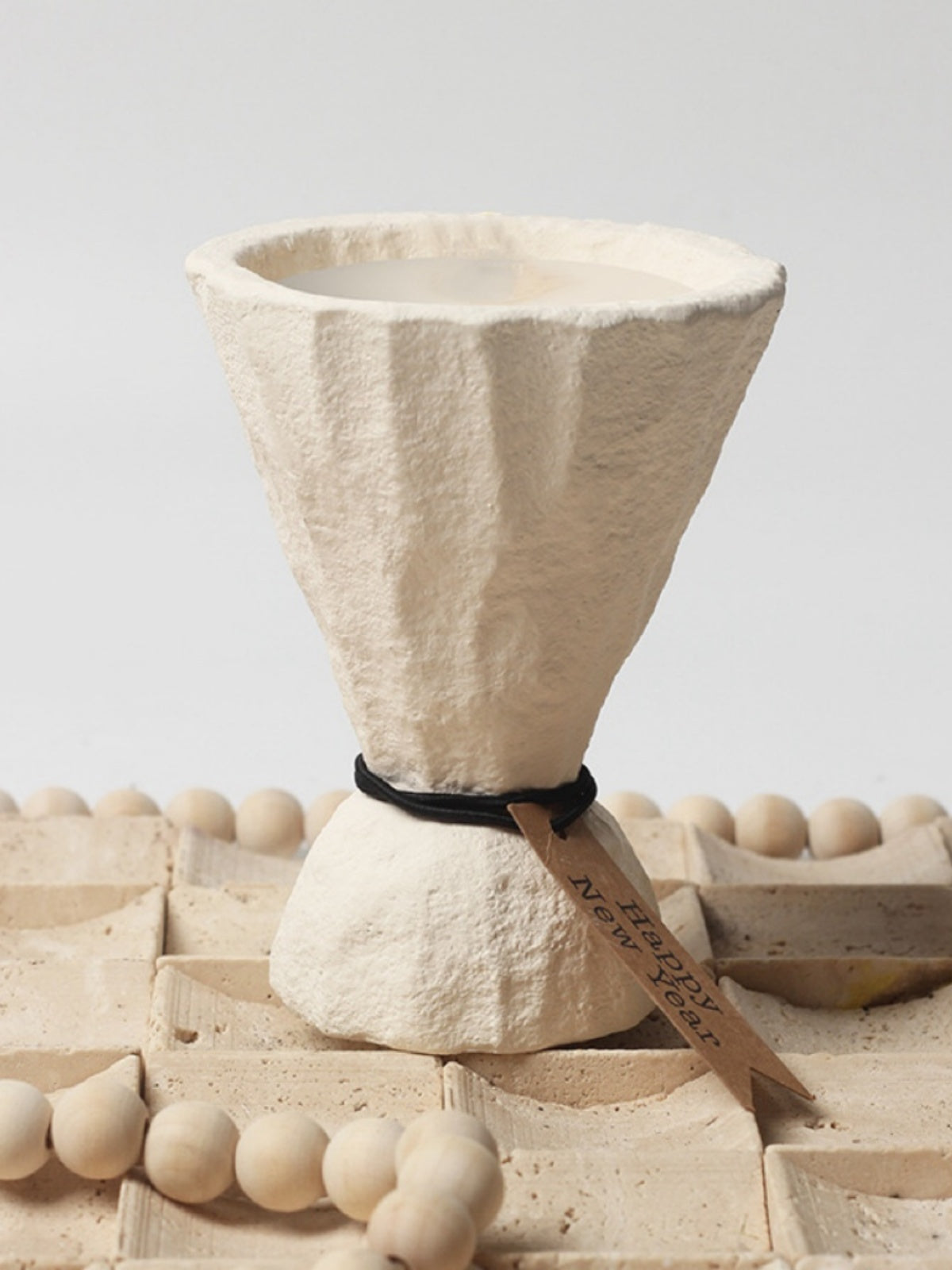 Handcrafted Cement Palo Santo Holder – Minimalist Rustic Burner Tray