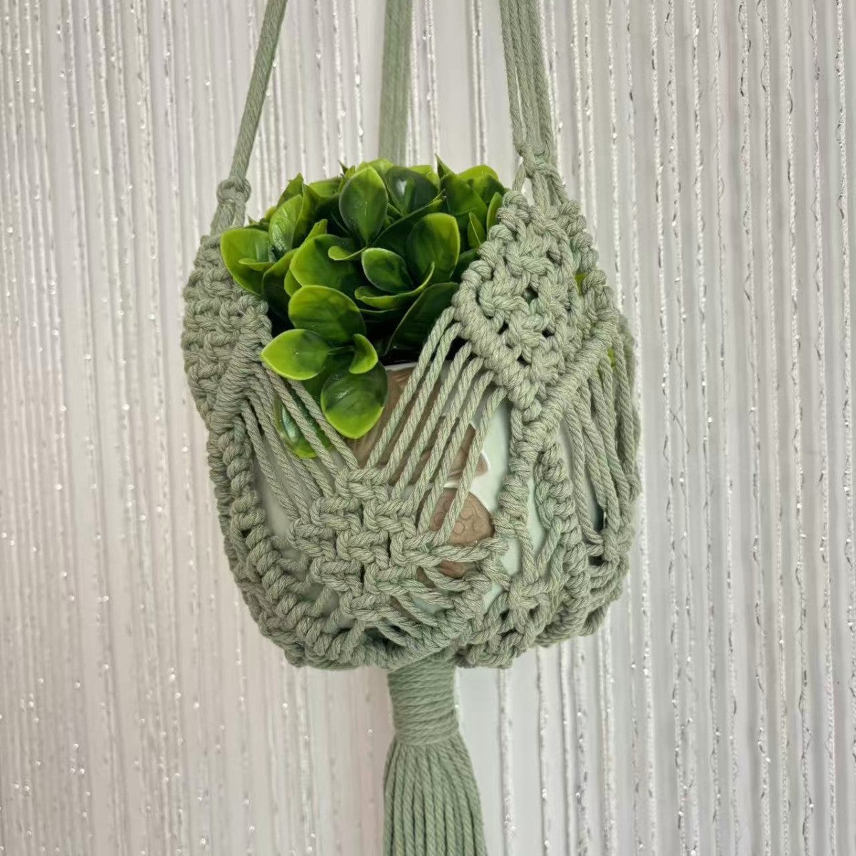 Household Minimalist Gardening Woven Flower Pot