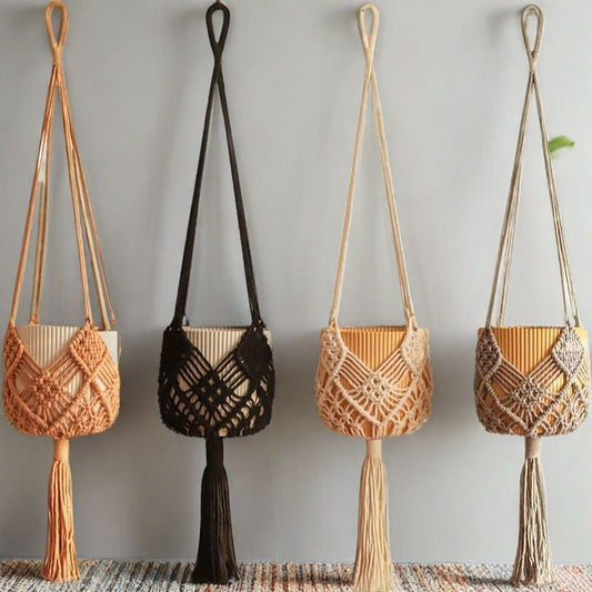 Household Minimalist Gardening Woven Flower Pot