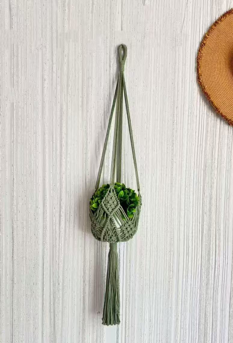 Household Minimalist Gardening Woven Flower Pot